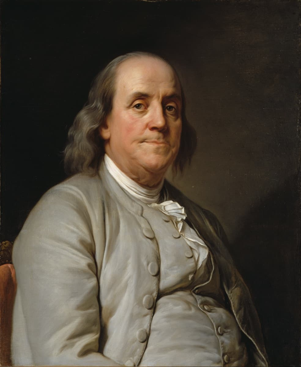 Portrait of Benjamin Franklin